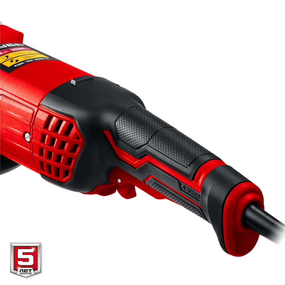ЗУБР  2000 Вт, d180 мм, УШМ (УШМ-180-2005 П) УШМ-180-2005 П