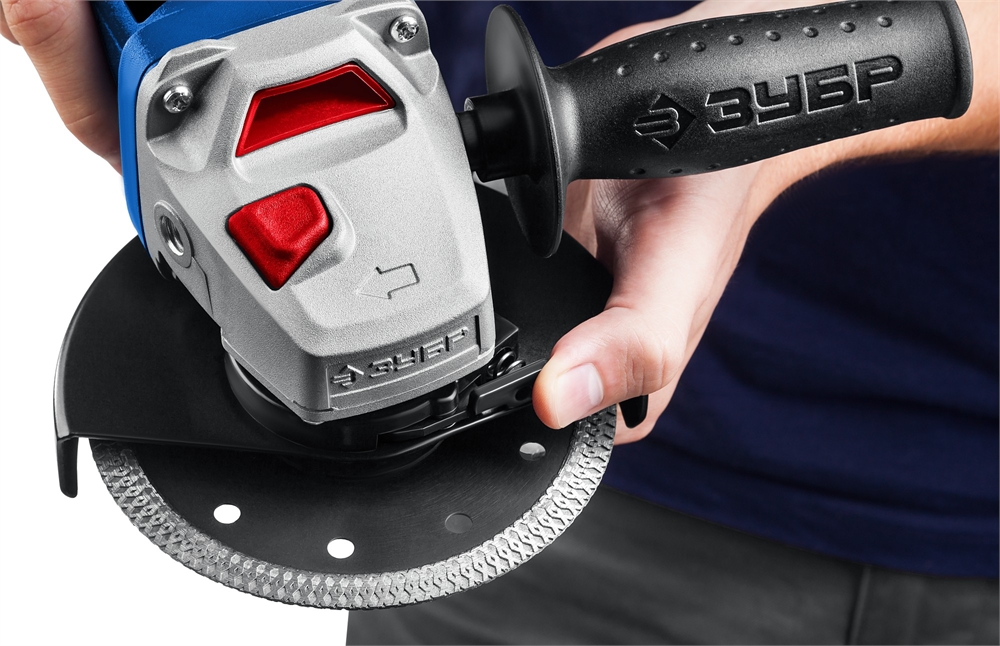 ЗУБР  1500 Вт, d125 мм, УШМ, Профессионал (УШМ-П125-1500 ПСТ) УШМ-П125-1500 ПСТ