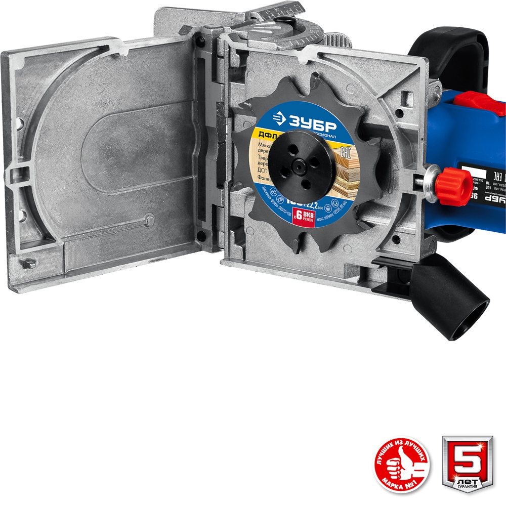 ЗУБР  d 100 мм, 1100 Вт, ламельный фрезер, кейс, Профессионал (ФПЛ-950 К) ФПЛ-950К