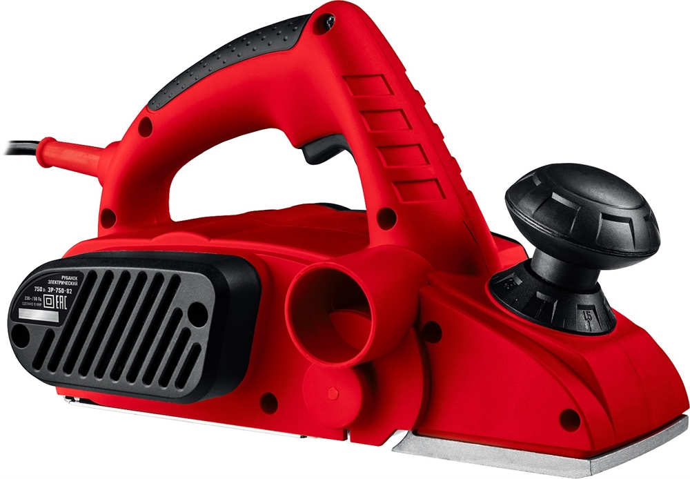 ЗУБР  750 Вт, 82 мм, электрический рубанок (электрорубанок) (ЗР-750-82) ЗР-750-82