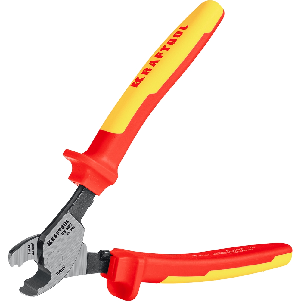 KRAFTOOL  KS-20V, d 11мм, 200мм, диэлектрический кабелерез (23333-20V) 23333-20V