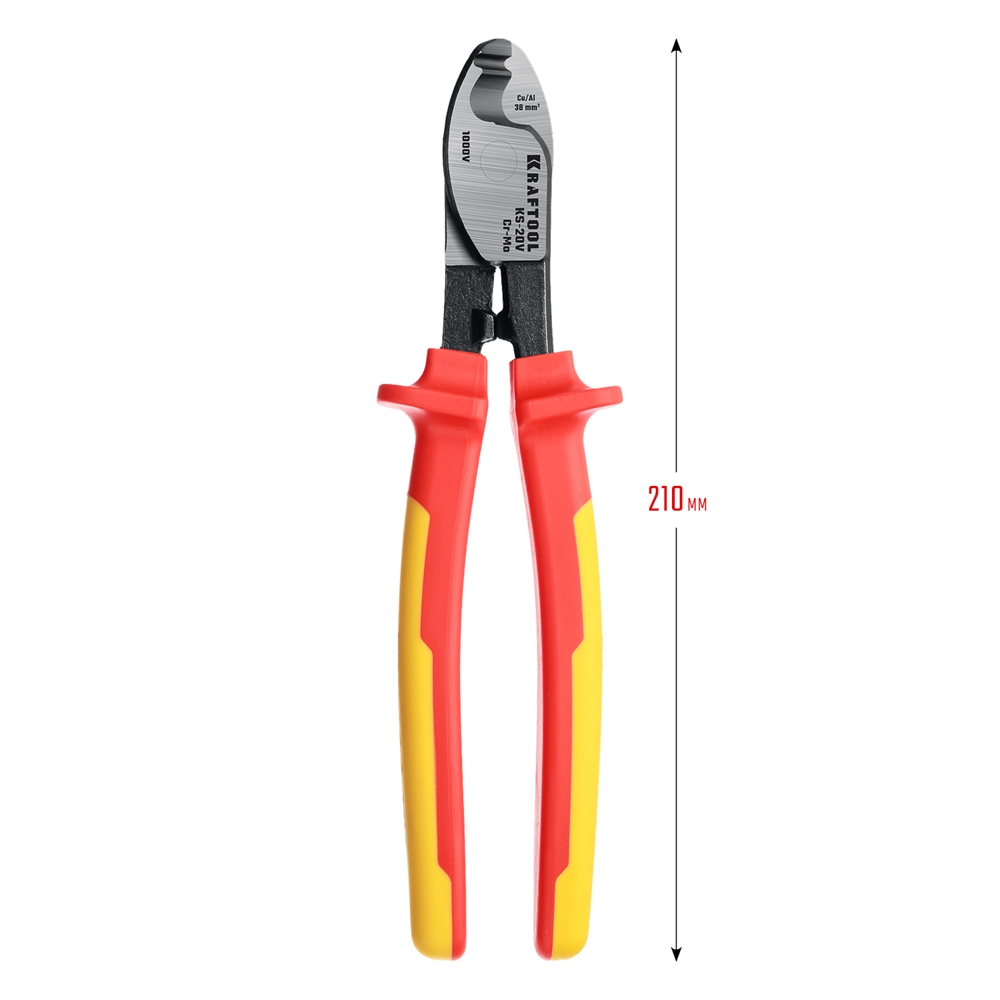 KRAFTOOL  KS-20V, d 11мм, 200мм, диэлектрический кабелерез (23333-20V) 23333-20V
