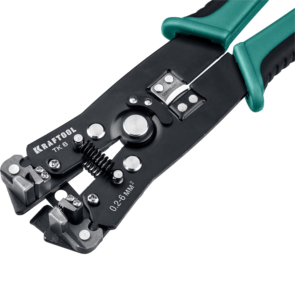 KRAFTOOL  TK-6, 0.2 - 6 мм2, автоматический стриппер (22635) 22635