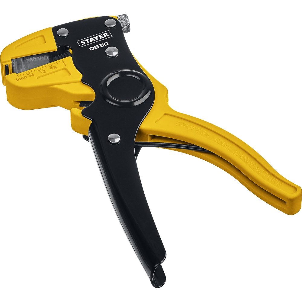 STAYER  CS-50, 0.2 - 6 мм2, автоматический стриппер, Professional (22636) 22636_z01