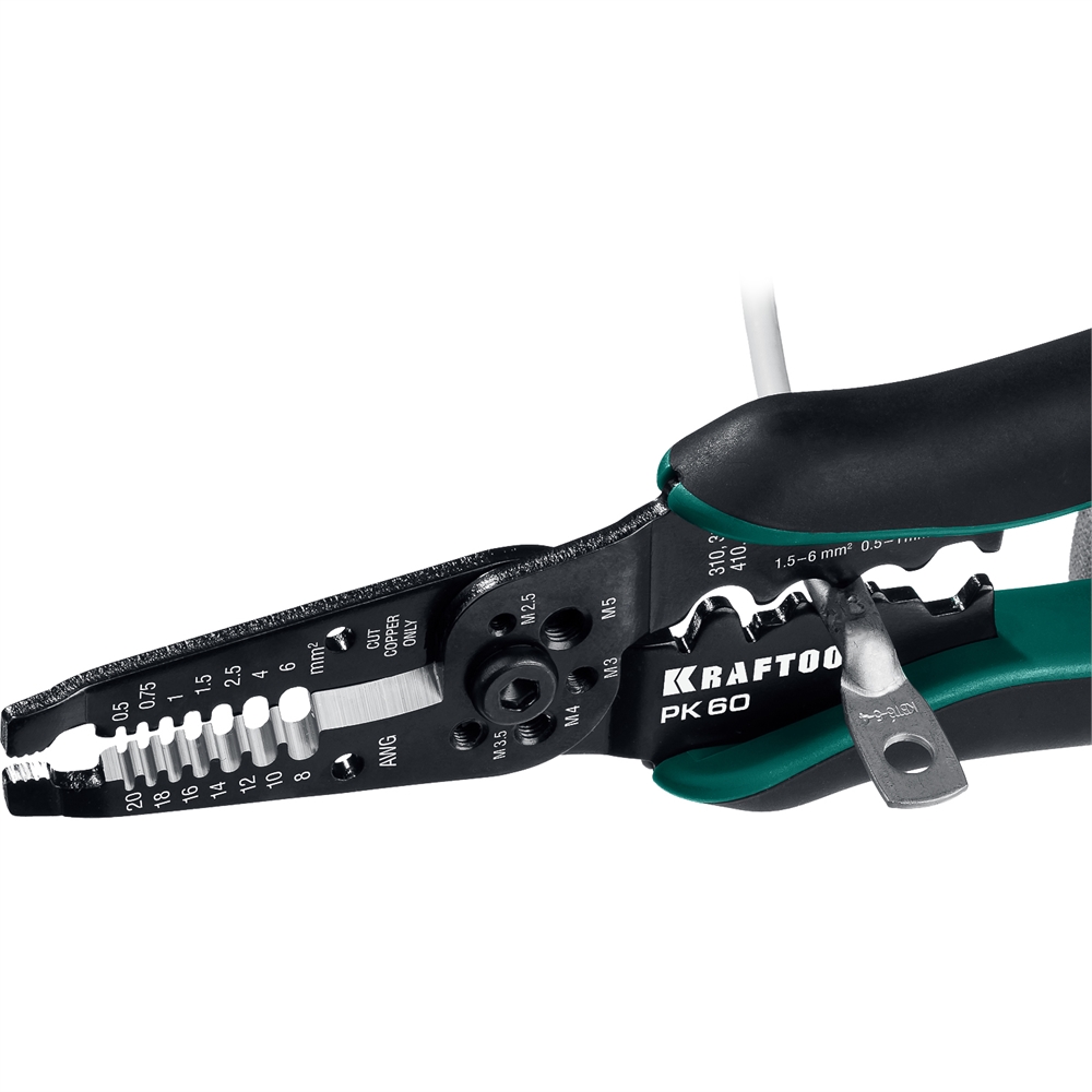 KRAFTOOL  PK-60, 0.5 - 6 мм2, многофункциональный стриппер (22658) 22658