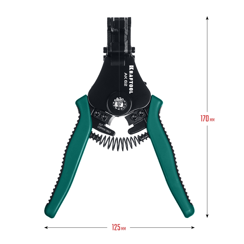 KRAFTOOL  АК-62, 0.5 - 6 мм2, полуавтоматический стриппер (22681) 22681