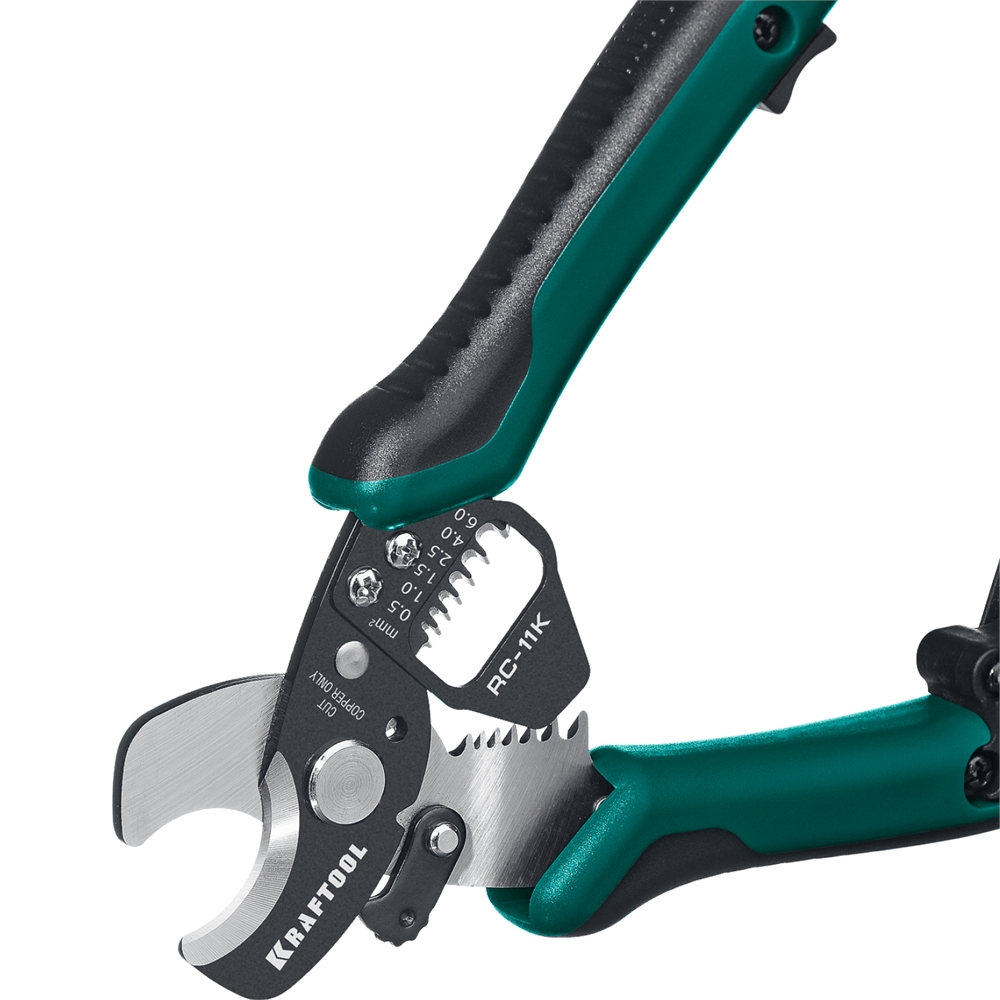 KRAFTOOL  RC-11 K, 3 в 1, кабельные ножницы (22696-3) 22696-3