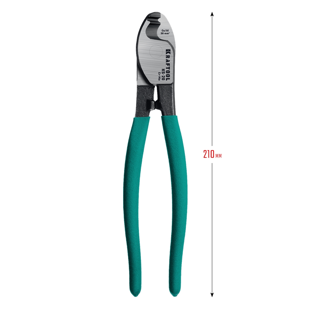 KRAFTOOL  KS-20, d 11мм, 200мм, кабелерез (23333-20) 23333-20