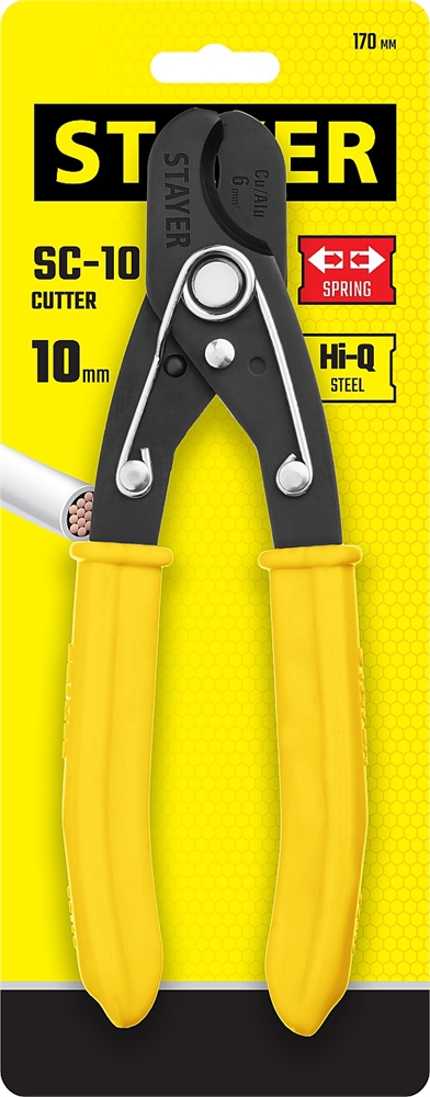 STAYER  SC - 10, d 10 мм, 170 мм, кабелерез (23337-17) 23337-17