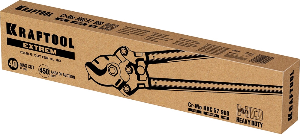 KRAFTOOL  Extrem KL-40, кабелерез (23349-40) 23349-40