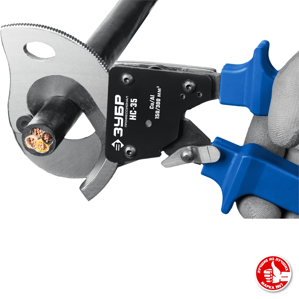 ЗУБР  НС-35, d 32 мм, секторные ножницы, Профессионал (23350-32) 23350-32