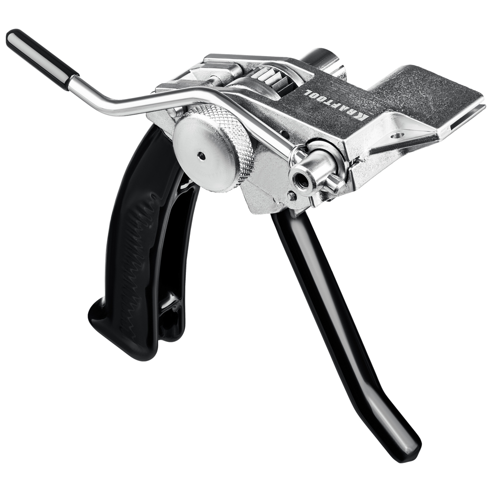 KRAFTOOL  Transformer BT-20, 2 в 1, инструмент для натяжения и резки стальной монтажной ленты (22620) 22620