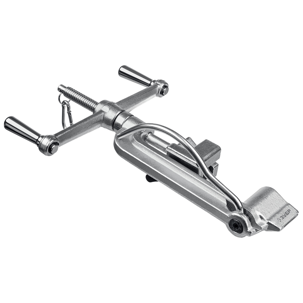 ЗУБР  ИНВ-20, 2 в 1, инструмент для натяжения и резки стальной монтажной ленты, Профессионал (22627) 22627