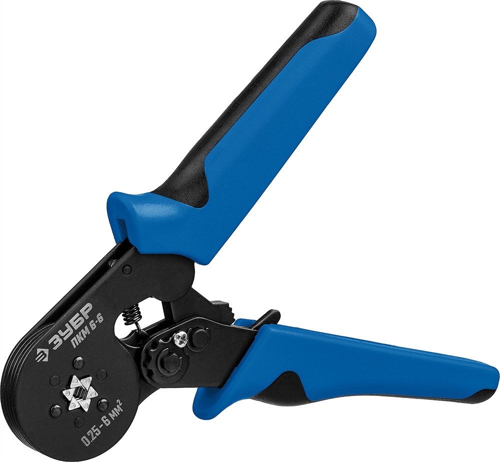 ЗУБР  ПКМ-6, 0.25 - 6 мм2, мультидиапазонные пресс-клещи, Профессионал (22654) 22654_z01