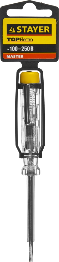 STAYER  MAXElectro, 250 В, 140 мм, электрический пробник (2572-14) 2572-14_z01