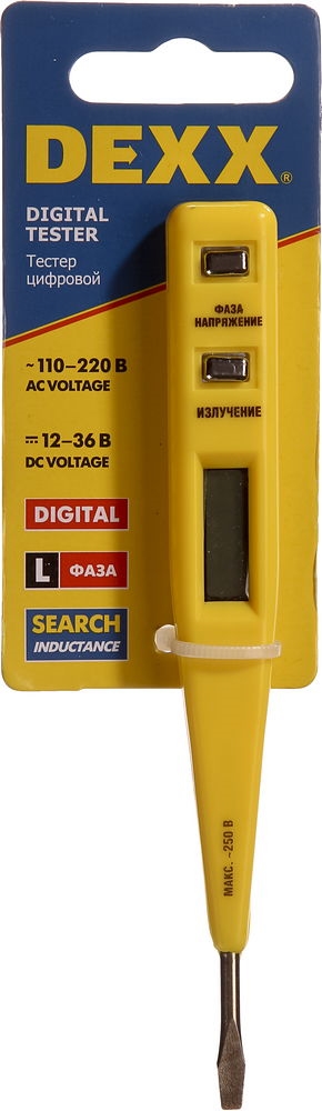 DEXX  12 - 220 В, 130 мм, тестер напряжения (45270) 45270