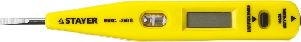 STAYER  MAXElectro, 12 - 220 В, 125 мм, тестер напряжения (45290) 45290
