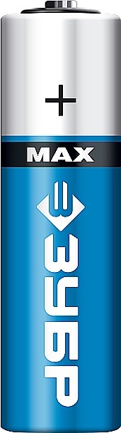 ЗУБР  TURBO-MAX, АА х 2, 1.5 В, алкалиновая батарейка (59206-2C) 59206-2C_z01