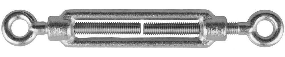 ЗУБР  DIN 1480, М8, кованая натяжная муфта, 10 шт, талреп кольцо-кольцо, Профессионал (4-304375-08) 4-304375-08