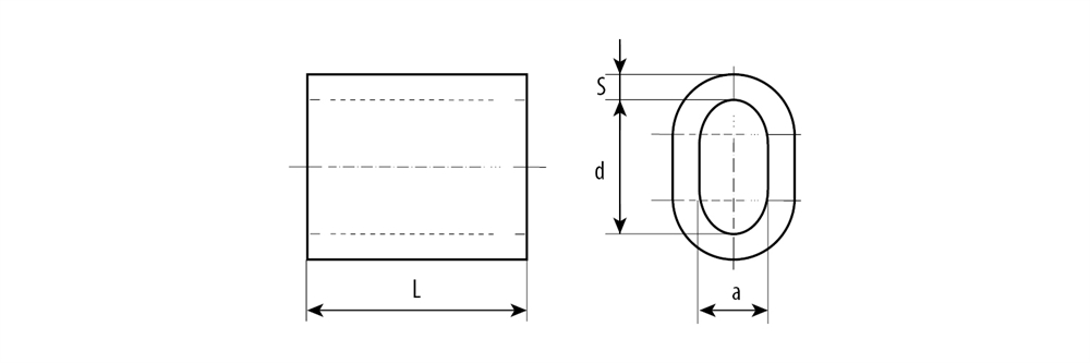 ЗУБР  DIN 3093, 10 мм, 15 шт, алюминиевый зажим троса (4-304475-10) 4-304475-10
