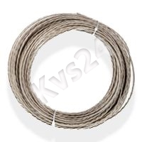 Трос стальной оцинкованный в оплетке d 5/6 мм Kvs 108867