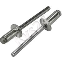 Заклепка вытяжная с потайным бортиком Al/А2 4 X 16 108387