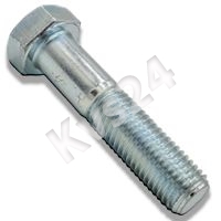 Болт оцинкованный неполная резьба 6*80 DIN 931 Kvs 109061