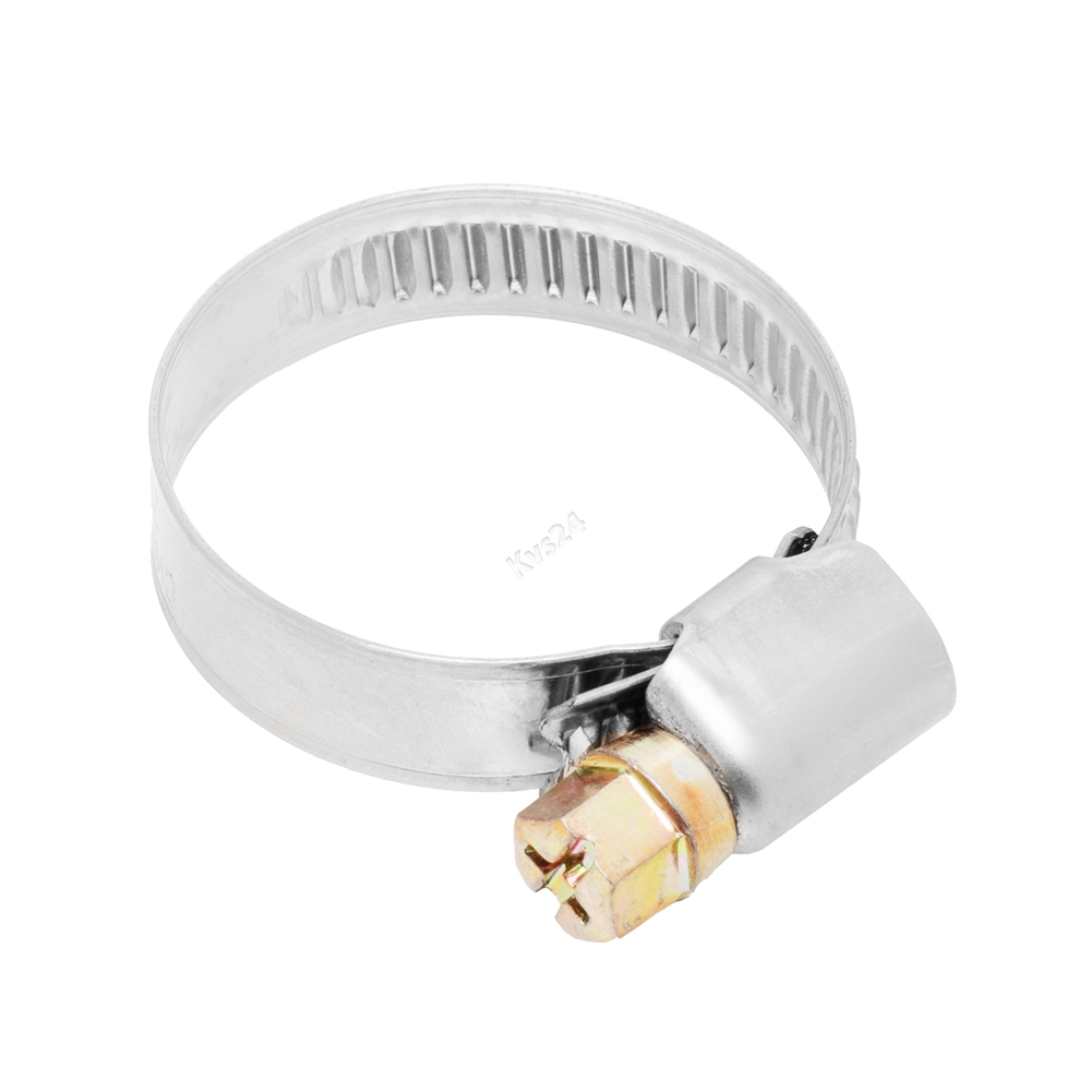 Хомут обжимной нержавеющая сталь 25 - 40 мм Kvs 108450