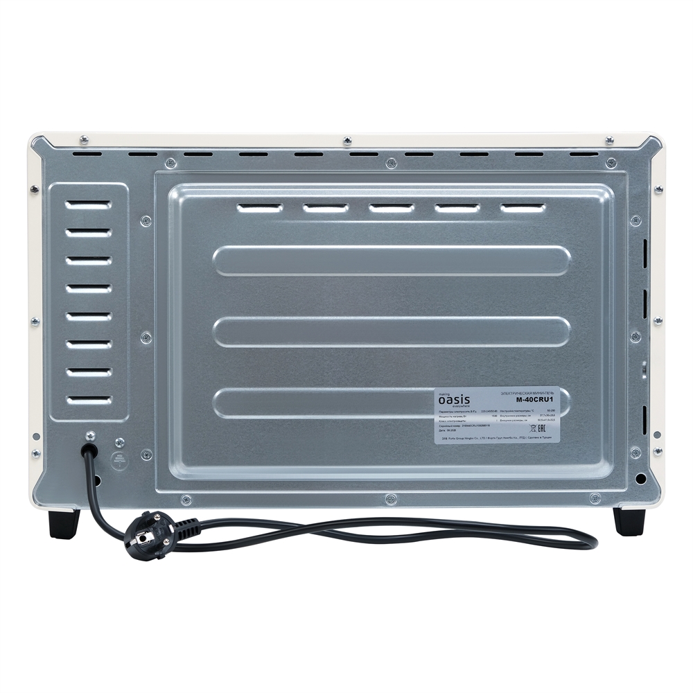 Электрическая мини-печь M-40CRU1 oasis 2984