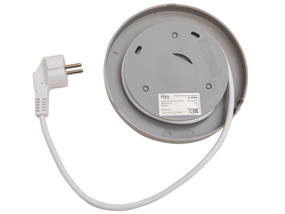 Электрический чайник K-3PWG oasis 1220