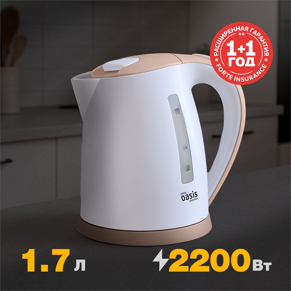 Электрический чайник K-3PWI oasis 1221