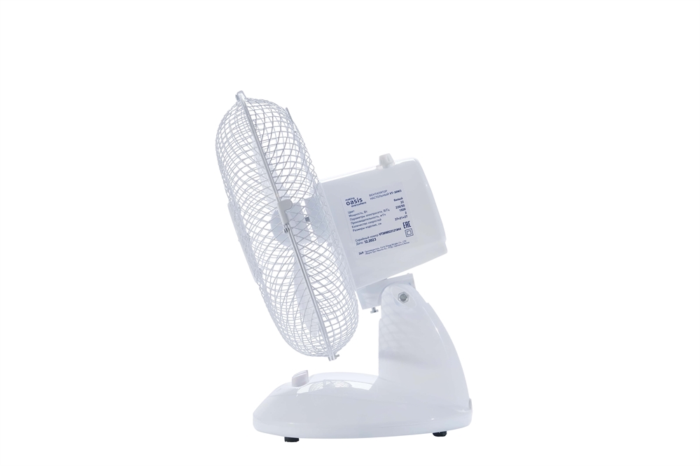 Настольный вентилятор VT-30W3 oasis 829