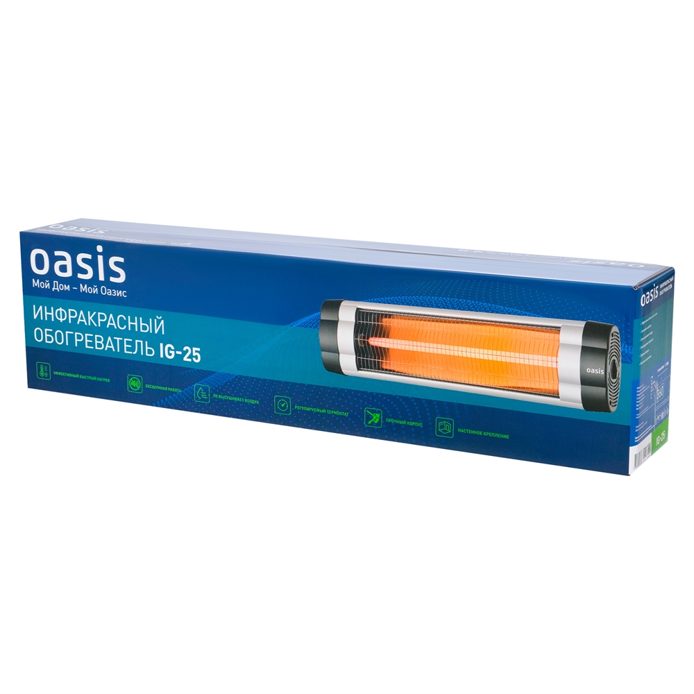 Инфракрасный обогреватель Oasis IG-25 oasis 2056