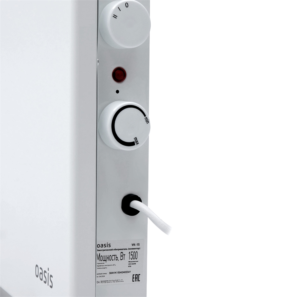 Электрический конвектор Oasis VK-15 oasis 1291