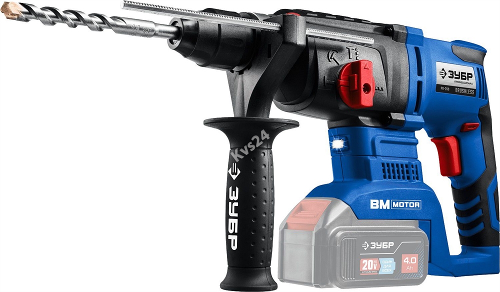 ЗУБР  Т7, 20 В, 26 мм, без АКБ, бесщеточный перфоратор, Профессионал (PB-260) PB-260