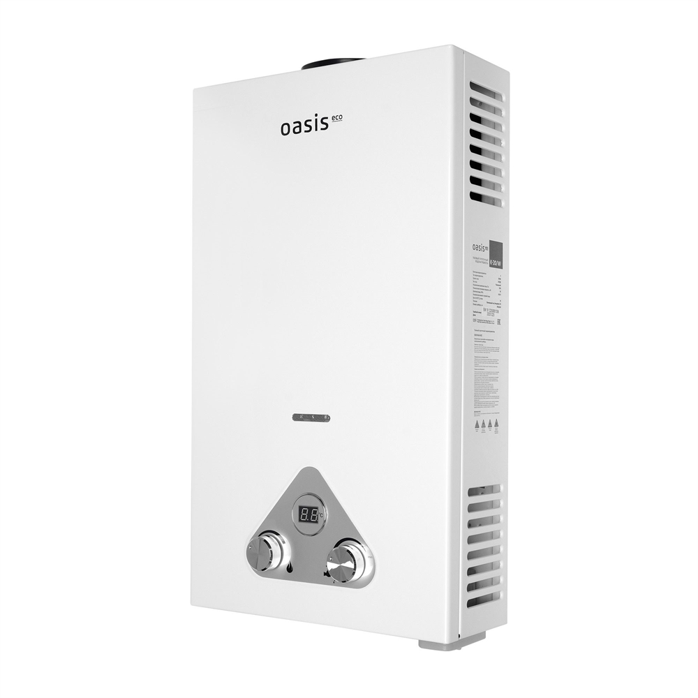 Газовый проточный водонагреватель Oasis Eco К-20/W oasis 3405