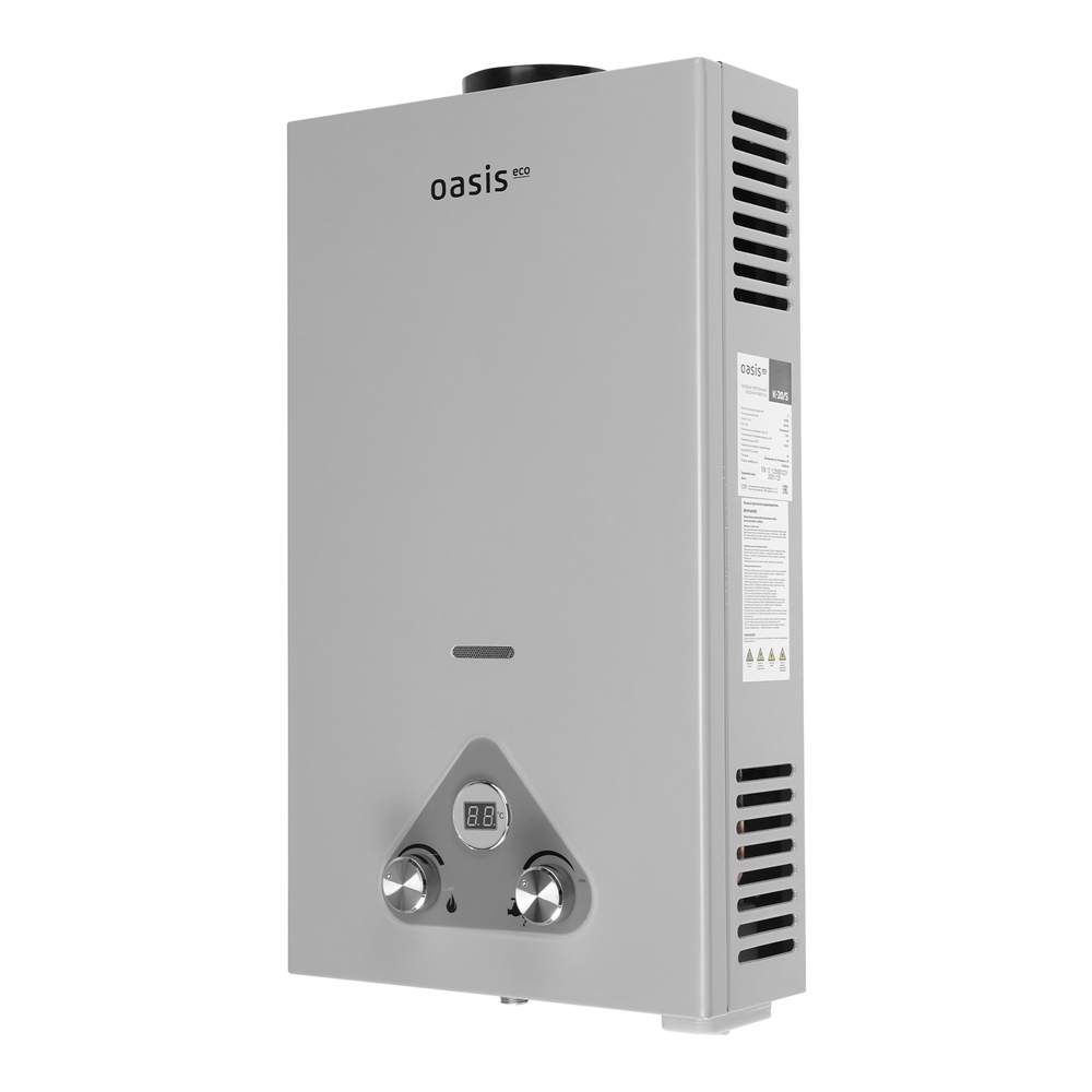 Газовый проточный водонагреватель Oasis Eco К-20/S oasis 3406