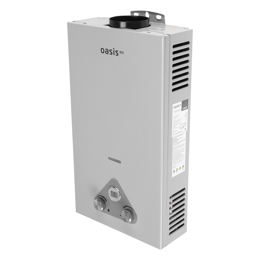 Газовый проточный водонагреватель Oasis Eco К-20/S oasis 3406