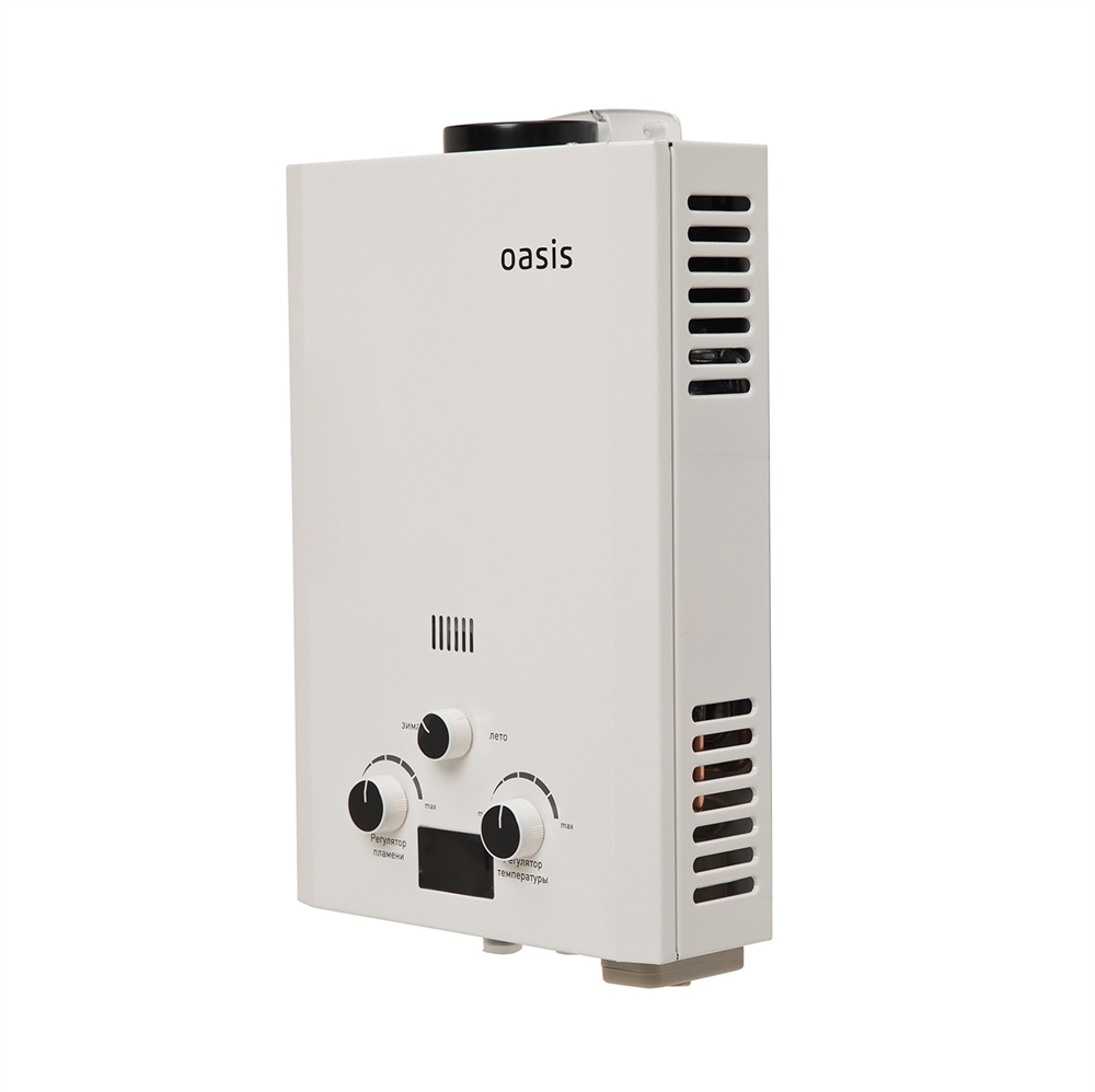 Газовый проточный водонагреватель Oasis серия Standart oasis 1906