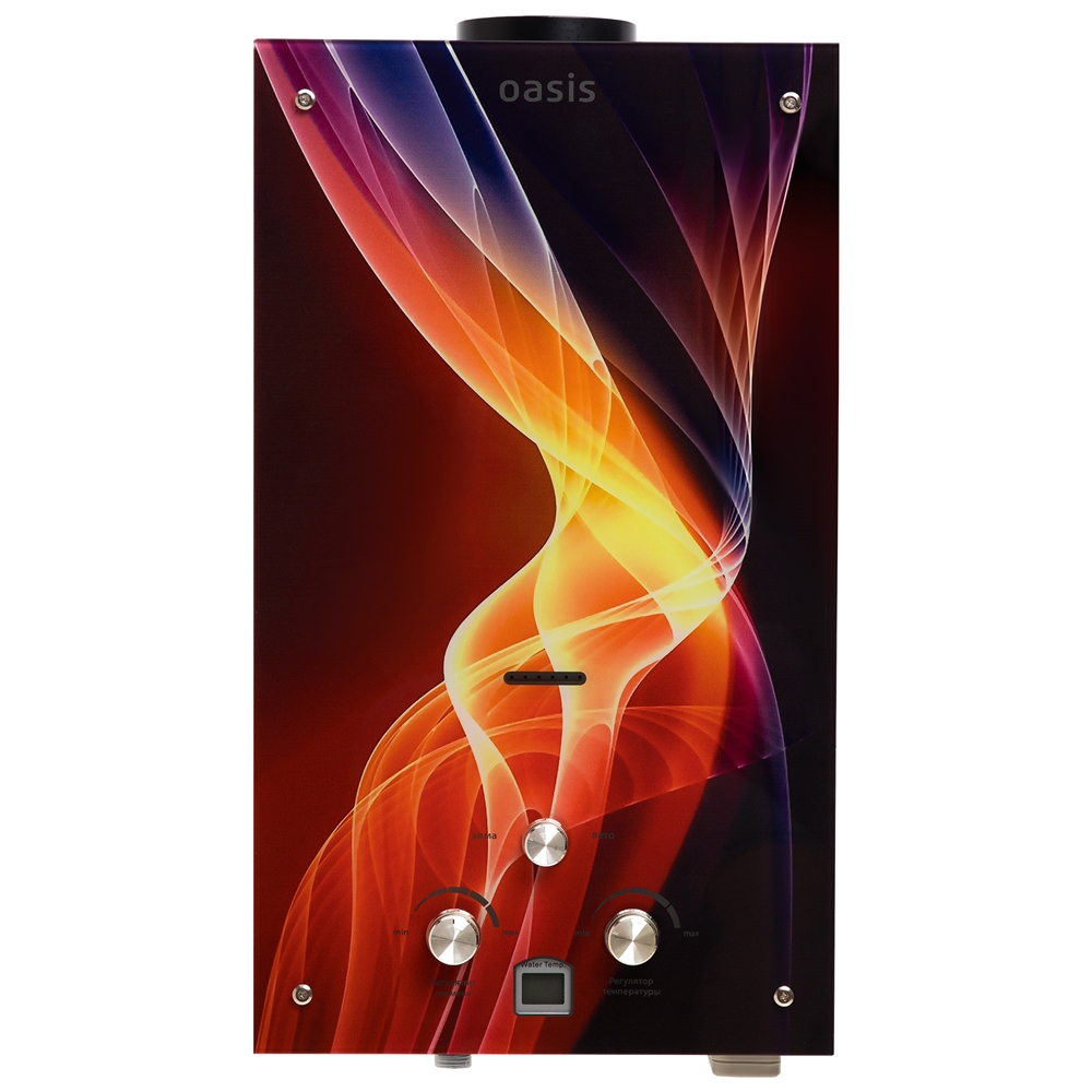 Газовый проточный водонагреватель Oasis Glass 20 RG oasis 48