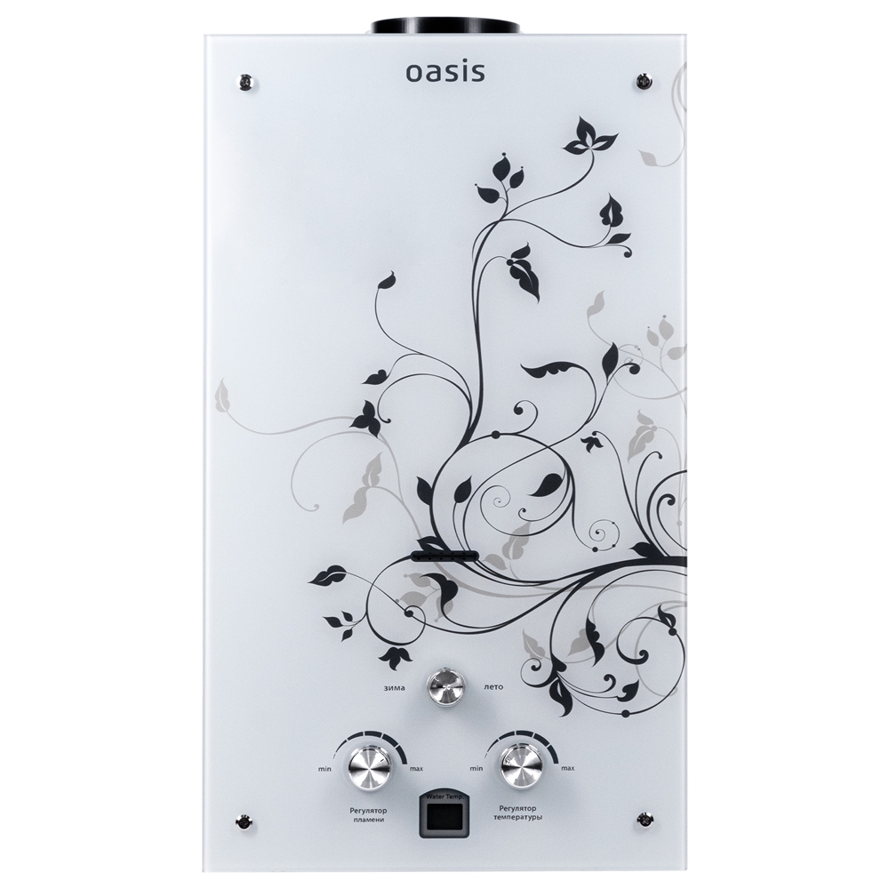 Газовый проточный водонагреватель Oasis Glass 20 ZG oasis 50