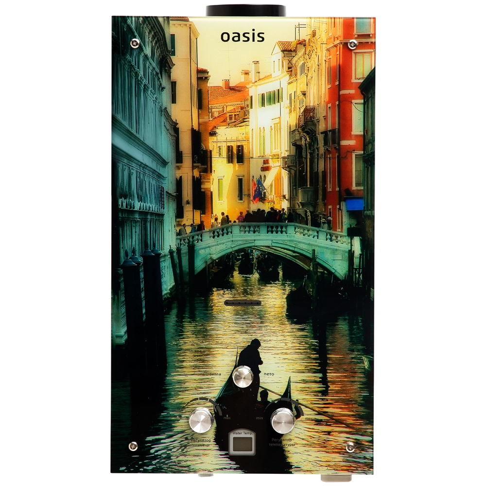 Газовый проточный водонагреватель Oasis Glass 20 TG oasis 51