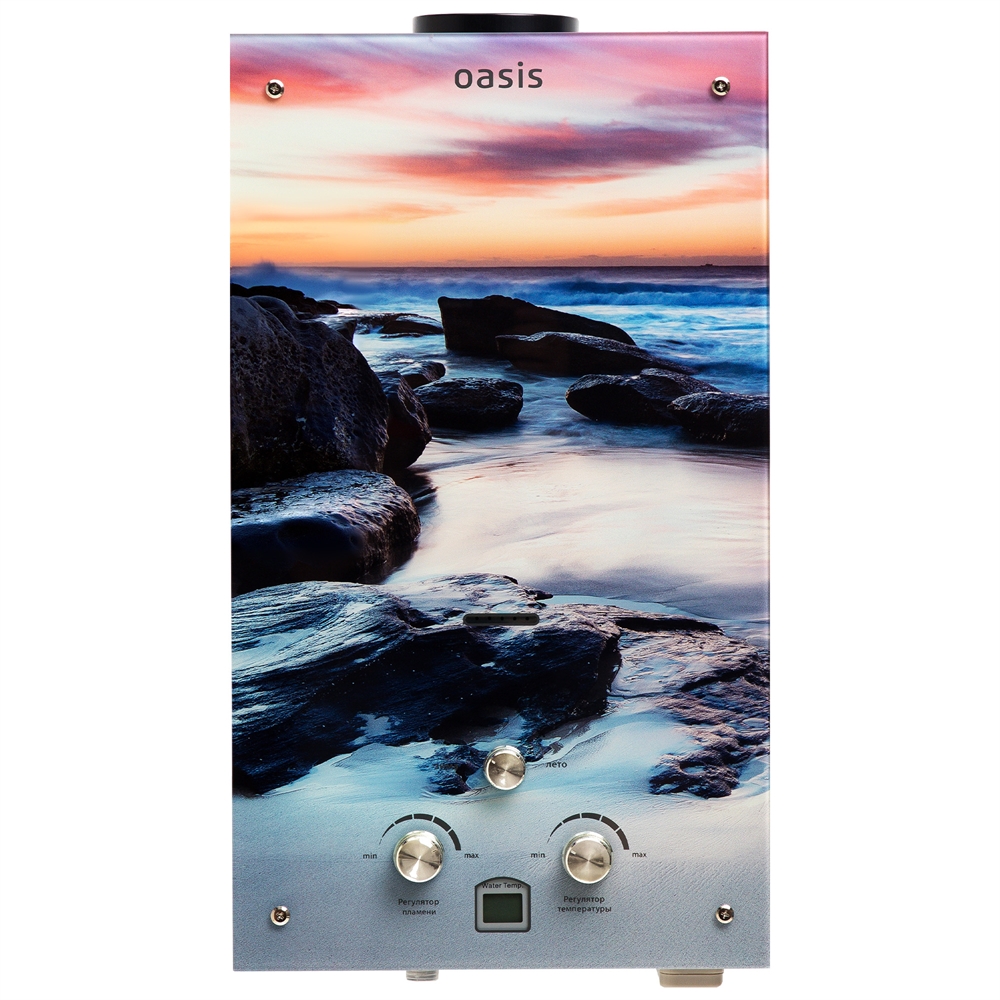 Газовый проточный водонагреватель Oasis Glass 20 MG oasis 54