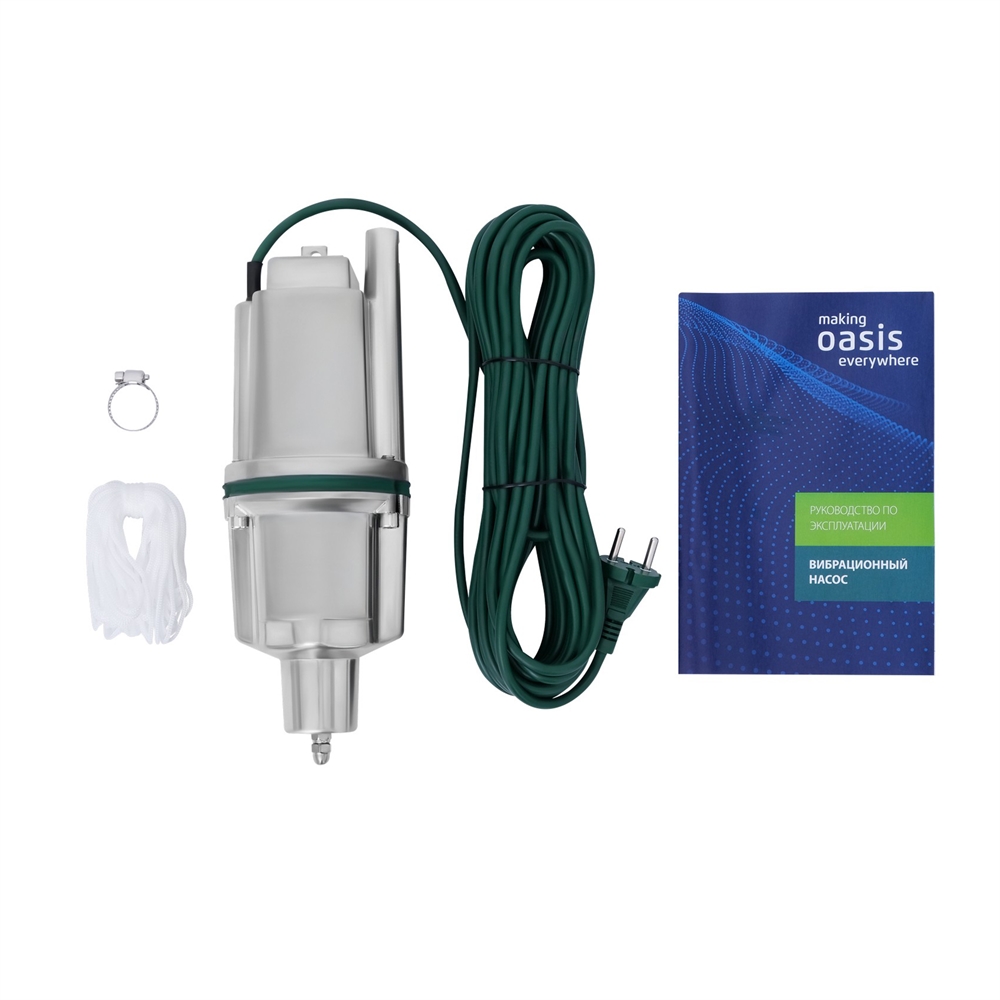 Вибрационный насос VN 0,42/70 c нижним водозабором oasis 17