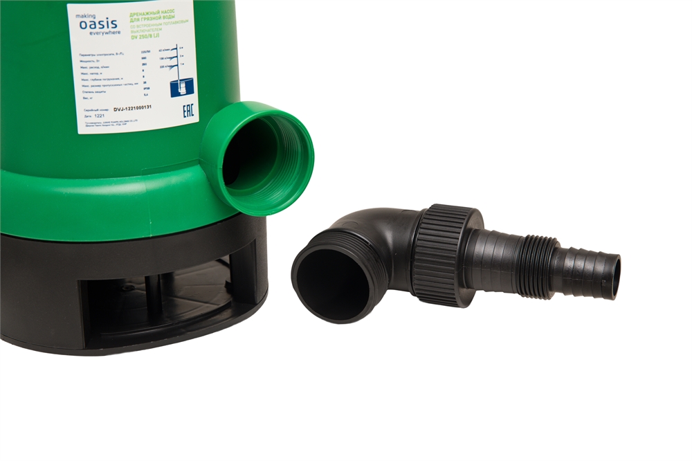 Дренажный насос для грязной воды DV 250/8 oasis 125