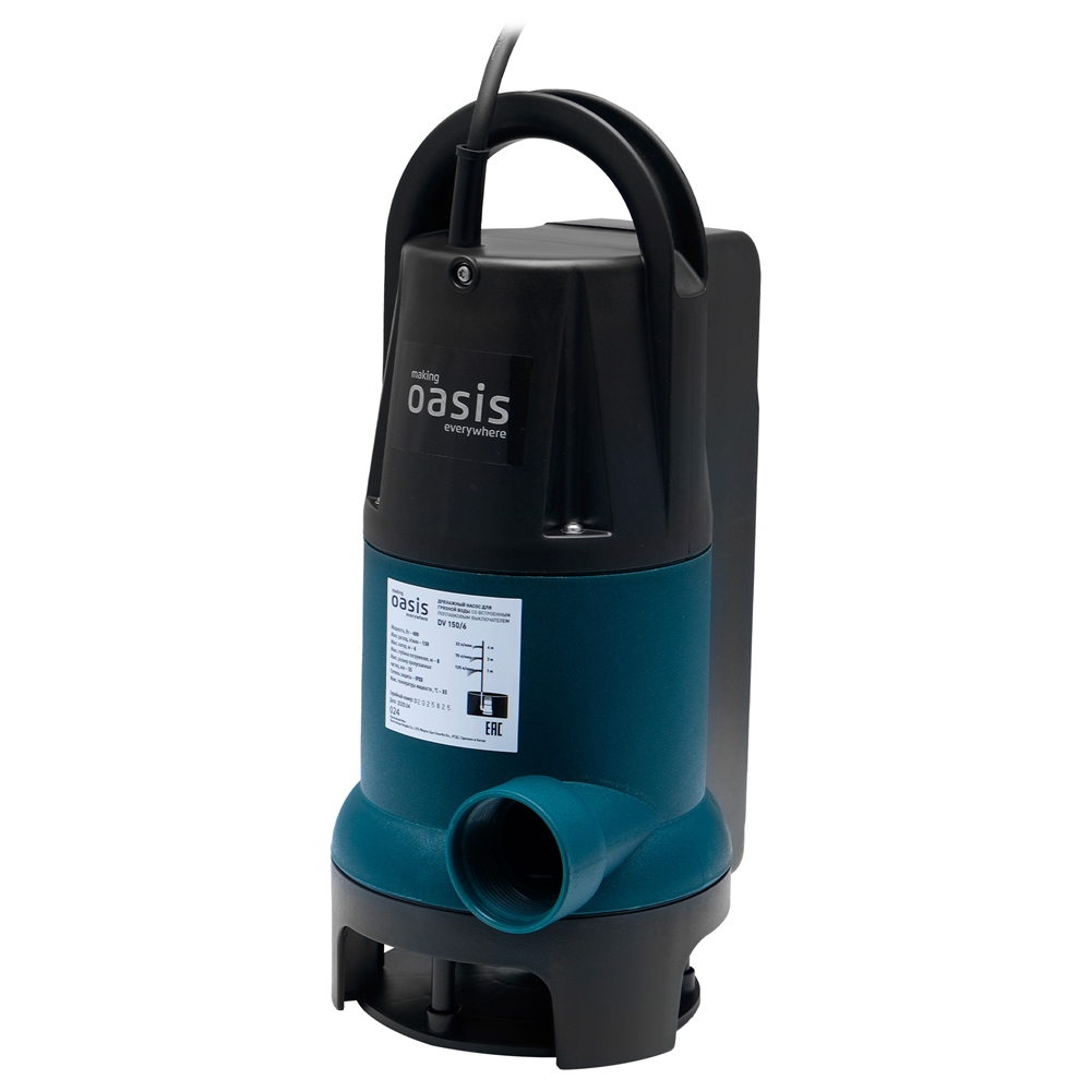 Дренажный насос для грязной воды  DN 150/6 oasis 33