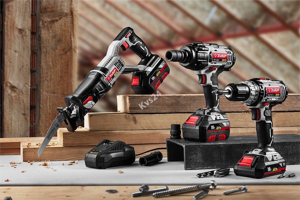 Ударный гайковерт ЗУБР 400 Нм 18 В 1 АКБ 3 А/ч Li-Ion ГУЛ-401 К ГУЛ-401 К