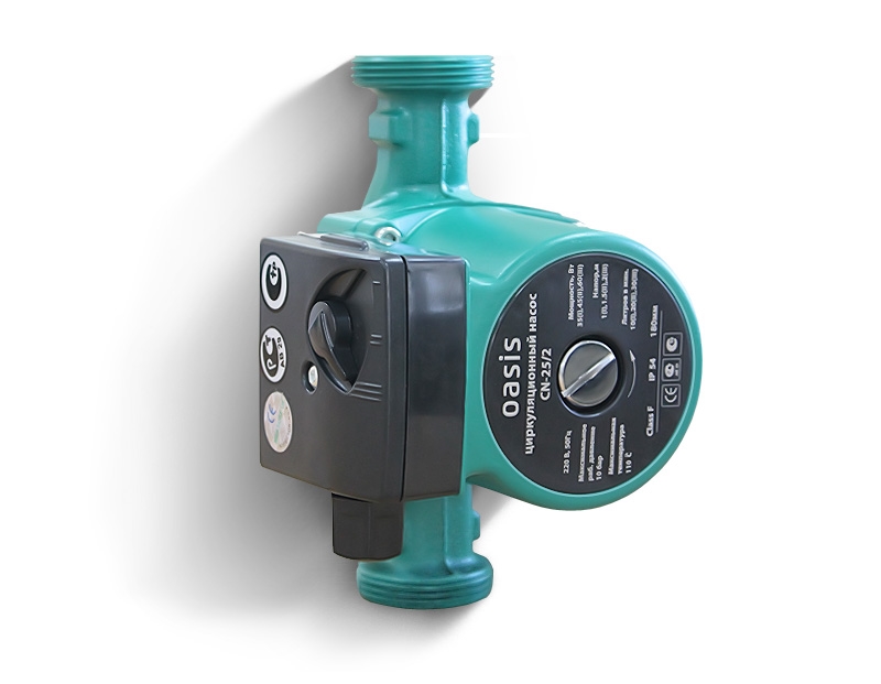 Циркуляционный насос  с мокрым ротором 25 oasis 1908