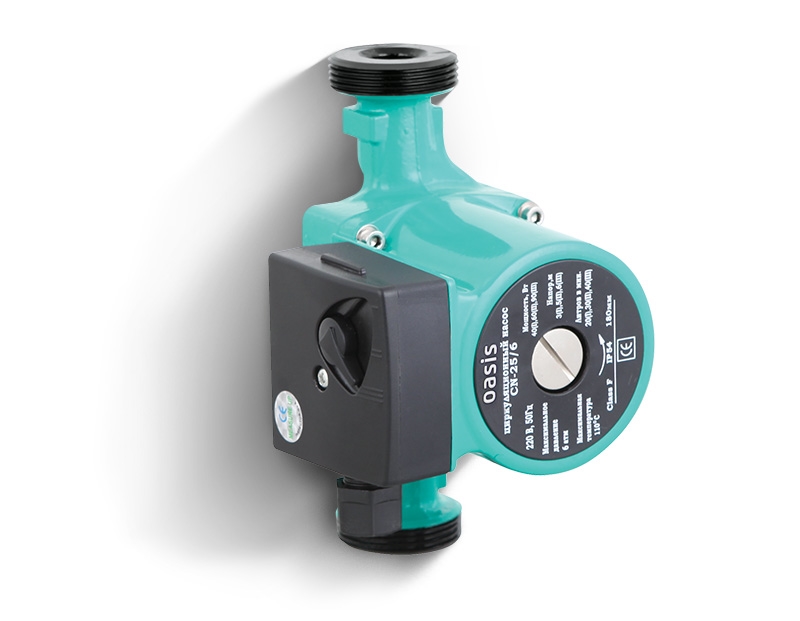 Циркуляционный насос  с мокрым ротором 25 oasis 1908