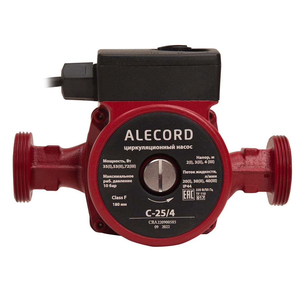 Циркуляционный насос  с мокрым ротором Alecord 25 oasis 1932